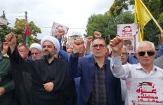 راهپیمایی نمازگزاران و مردم پارس آباد در حمایت از مردم مظلوم غزه