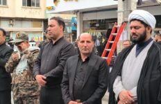 برگزاری مراسم عزاداری اصناف و بازاریان پارس آباد در روز تاسوعای حسینی