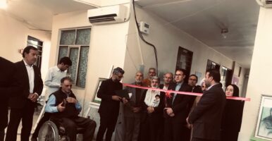 افتتاح نمایشگاه  نقاشی با پاستل گچی در پارس آباد