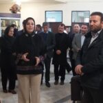 افتتاح نمایشگاه نقاشی رنگ و روغن در پارس آباد